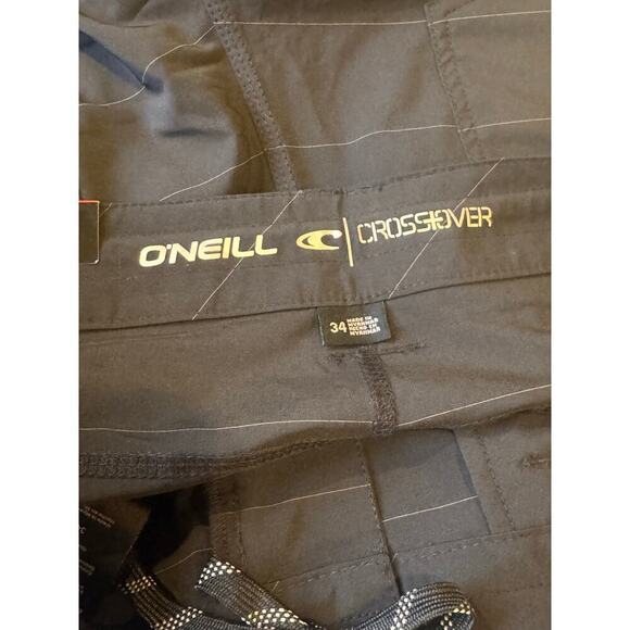 O'Neill Men's Black Crossover Boardshorts Size 34 - NWT - Picture 6 of 12